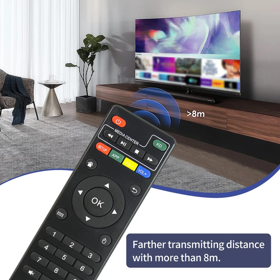 Telecomando Sostituito Per MXQ Pro 4k Android TV Box MXQ- X96 - Foto 9