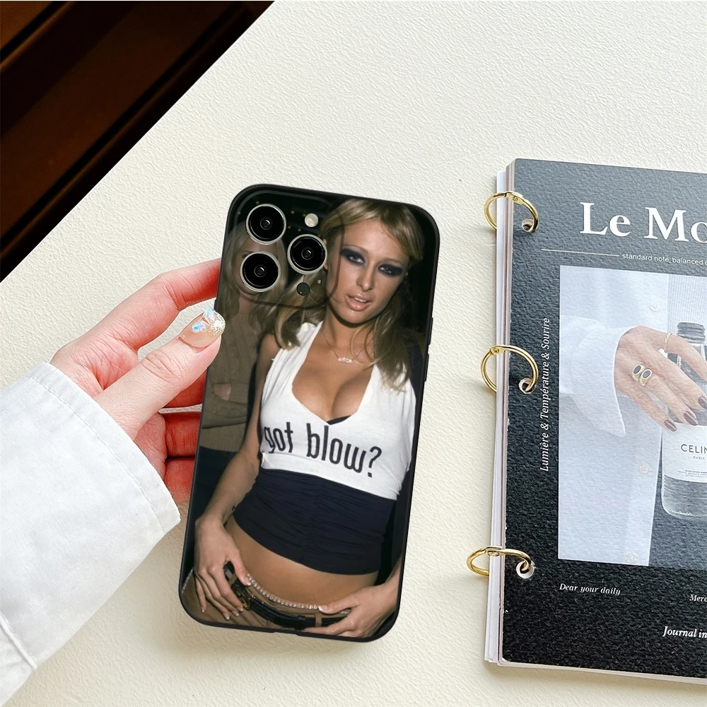 Paris Hilton Glam Black Soft Phone Case