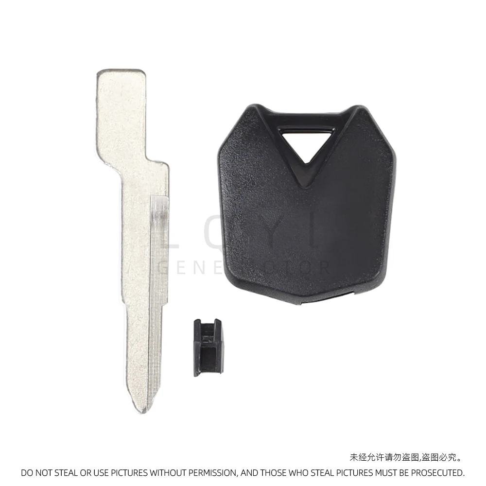 Blank Key Motorcycle 3Pcs Replace Uncut Keys for KAWASAKI Z750 Z800 Z900 Z1000 ER-6N ER6N ER6F ER6 N F VERSYS 650 KLR C A W