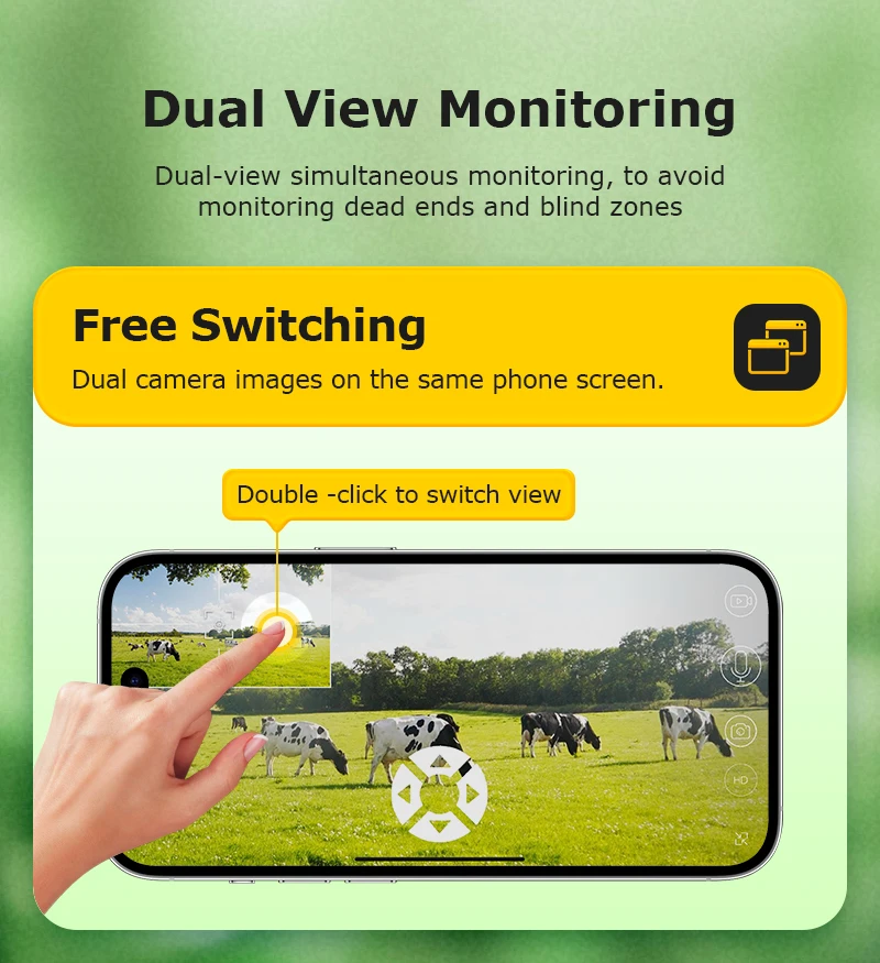 6K 12MP 4G Solar Hunting Trail Camera 60X ZOOM Wireless Outdoor Wildlife Camera