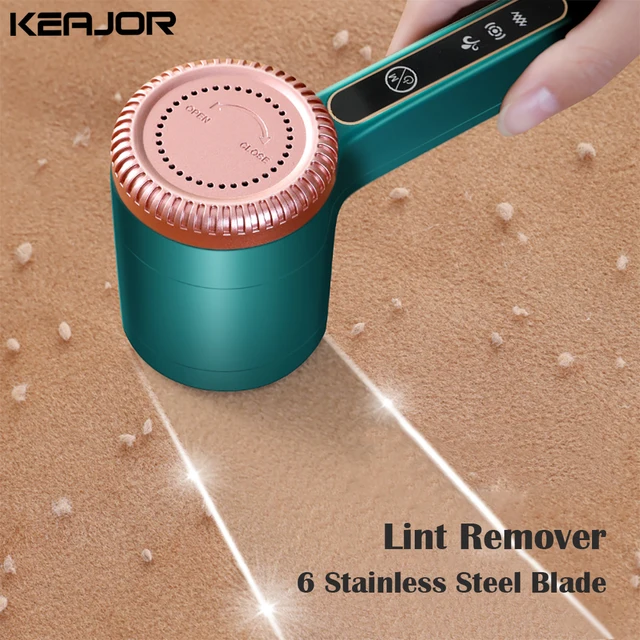 Lint Remover For Clothing Rechargeable Hair Ball Trimmer Fuzz Pellets Clothes Sweater Fabric Shaver Electric Fluff Lint Removers 1