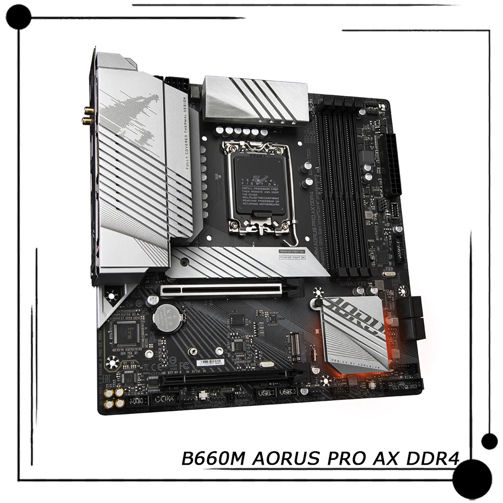 Per Gigabyte Lga1700 Supporto 12Th Cpu B660 128Gb Micro Atx Scheda Madre Desktop B660M Aorus Pro Ax Ddr4