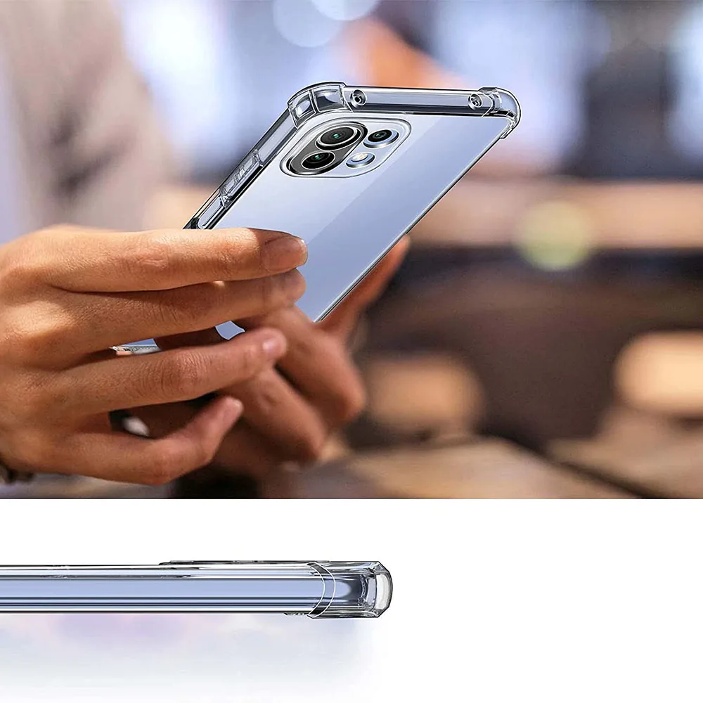 Pro ultra cienkie przezroczyste etui na telefony Xiaomi - obrazek 5