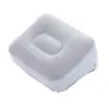 Soft PVC Flocking Foldable Leg Lift Cushion Pillow Leg Tool Rest Up Relaxing Pillow Portable Pads Feet Inflatable Foot Trav I9G4 4