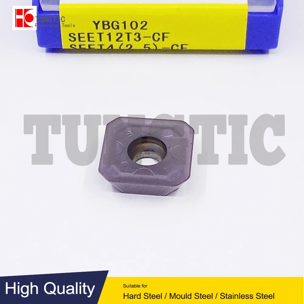 SEET12T3-CF-YBG102-Milling-Cutter-CNC-Tool-Lathe-Machining-Tools-Lathe ...