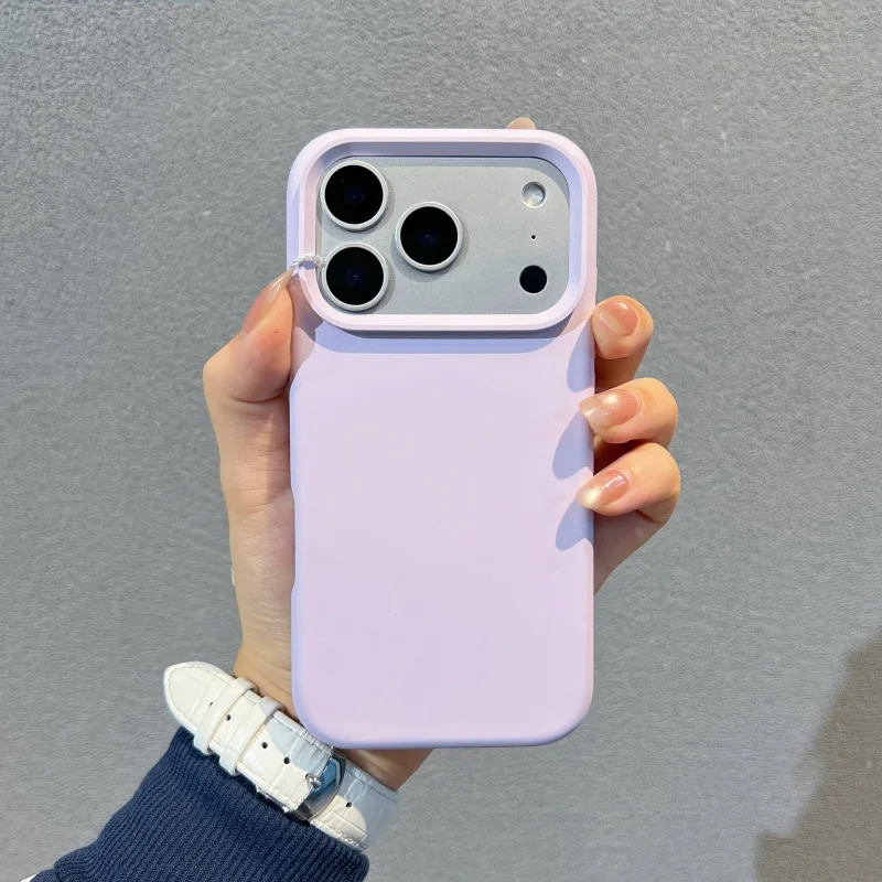 Luxury Liquid Silicone Magnetic Phone Case, Soft Cover with Magsafe-Compatible Wireless Charging