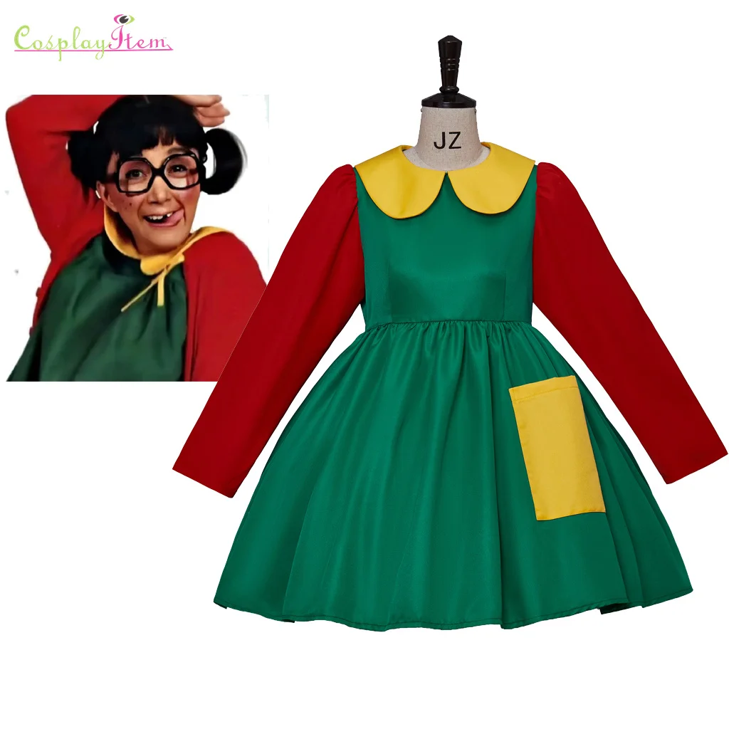 green emerald velvet dress Amazon.com: LoliMiss La Chilindrina Costume Dress for Women (S, Green) :  Clothing, Shoes & Jewelry