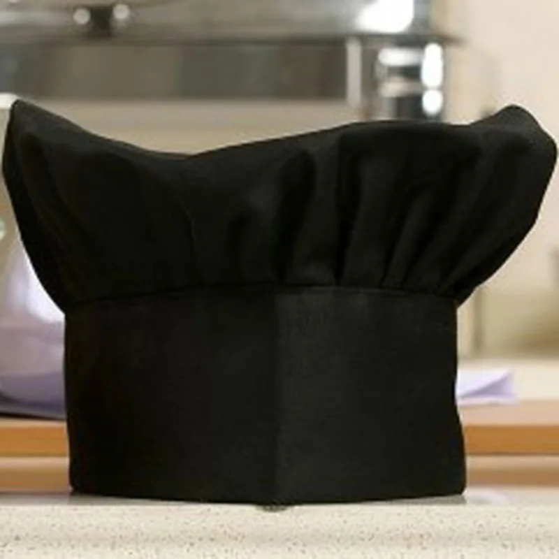 

Comfortable Cook Catering Hat Adjustable Men Kitchen Baker Chef Elastic Soft Cleaning Cap Home Garden Supplies