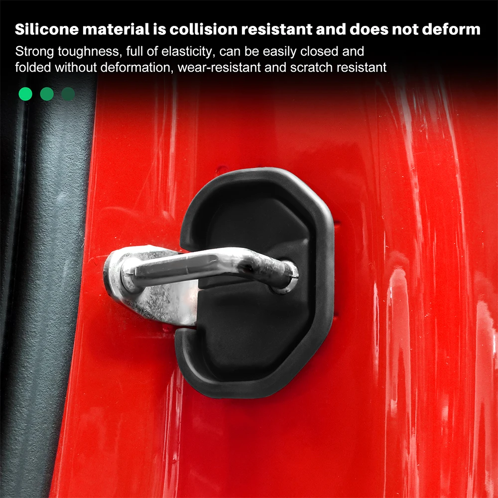 Protectores De Puerta Para Fiat 500 - 4 Piezas En Fibra De Carbono