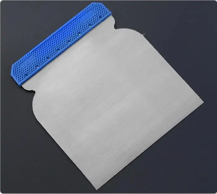 Body Filler Applicator Set 4 Pcs Auto Paint Tools Car Putty Knife Steel Sheet Putty Spreaders Metal Blade Automotive Repair Kit