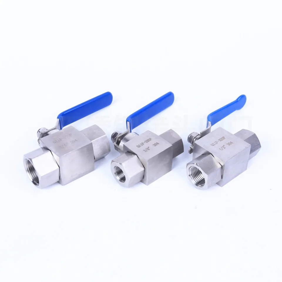 Robinet à Bille En Acier Inoxydable FDIT 1po NPT - Contrôle Facile Et étanchéité Fiable Sous