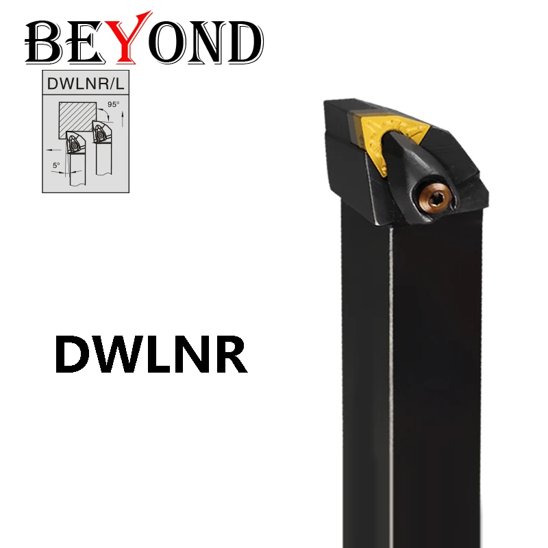 

BEYOND DWLNR DWLNL DWLNR1616H08 DWLNR2020K08 DWLNR2525M08 DWLNR3232P08 Lathe Tool Holder Use Carbide Inserts WNMG Turning Cutter