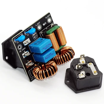 100V - 220V presa di corrente alternata filtro 2a-20a filtro purificatore EMI anti interferenza elettromagnetica filtro EMC ad alta frequenza FCC
