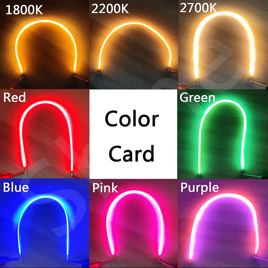 Description Picture 4 of item10pcs Edison Bulb COB LED Flexible Filament Lamp Parts 185mm DC 9V Incandescent Light Accessories Diodes for Decorative Lamp DIY