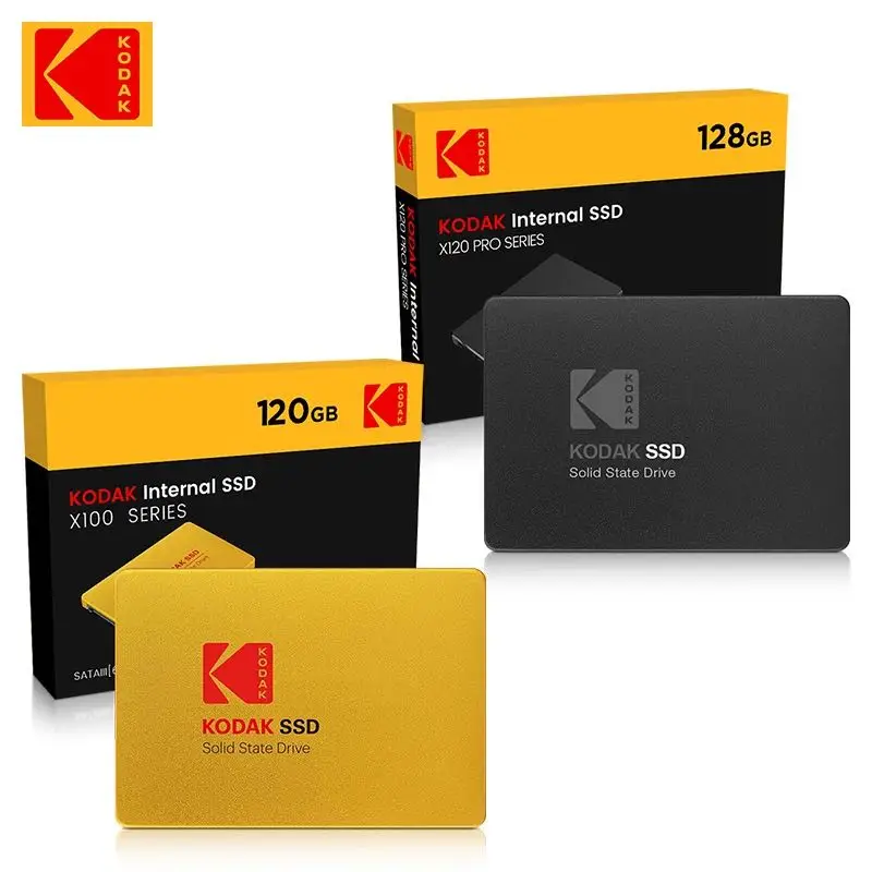 

Original KODAK SSD SATA 3 2.5 Inch METAL Hard Drives 120GB 240GB 480GB 960GB Solid State Drive For PC LAPTOP Computer Desktop