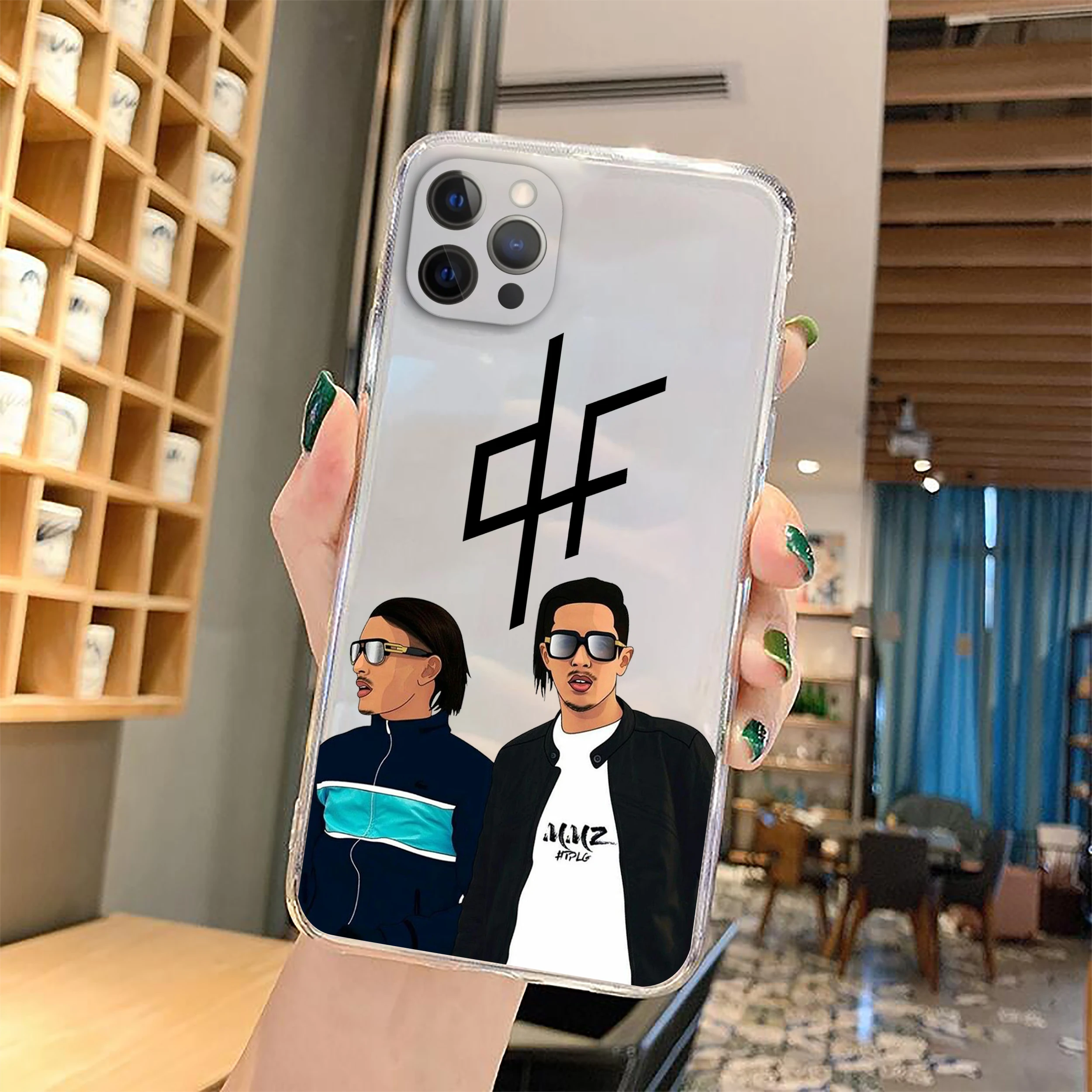 Sleek PNL QLF Rapper Singer Silicone Phone Case