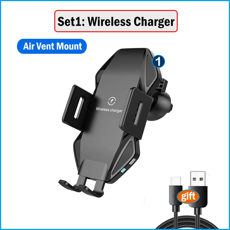 10W Fast Qi Car Wireless Charger for Google Pixel 6 Pro 5 4 XL 4XL Case Wireless Charging Stand Car Charger Phone Holder dual car charger Car Chargers