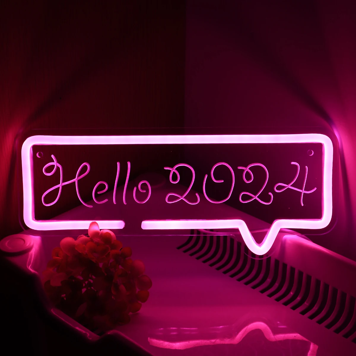 Рисунок 5 - искривленная буква Hello 2024 с