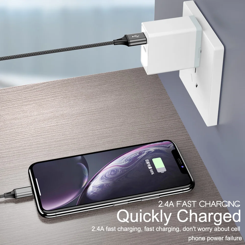 Premium USB Charging Cable - Fast Charge Data Cord, Various Lengths