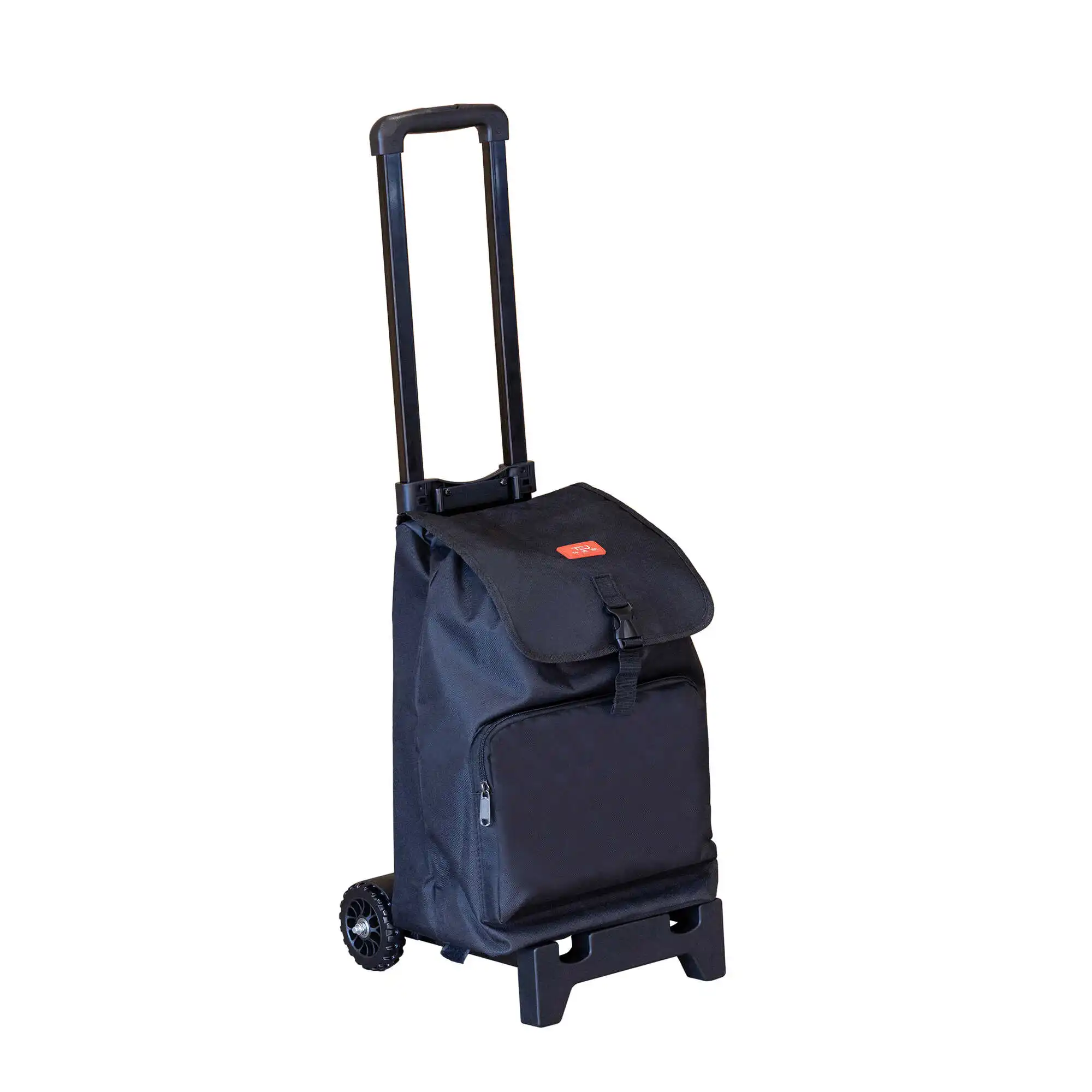 Small pull cart folding portable shopping cart household lightweight pull rod silent trolley trailer