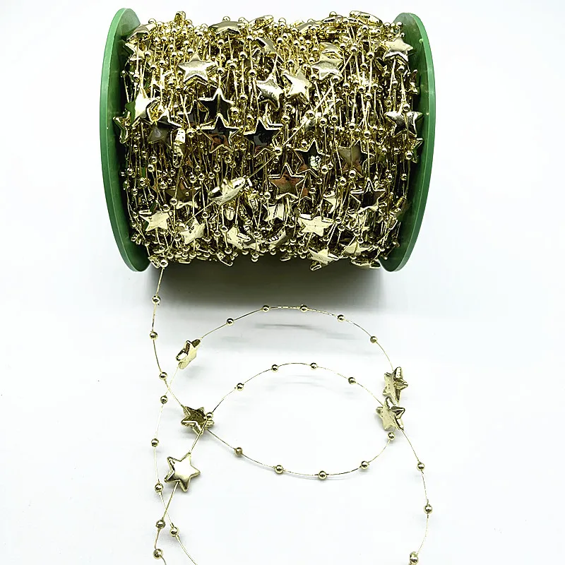 5yards 3-8mm Fishing Line Artificial Pearls Flower Beads Chain Garland Flowers Wedding Party Decoration Diy Jewelry Accessory pearls for jewelry loose pearl beads pearl beads imitation pearl beads natural pearl beads shell pearl beads beads for jewelry making jewelry accessories