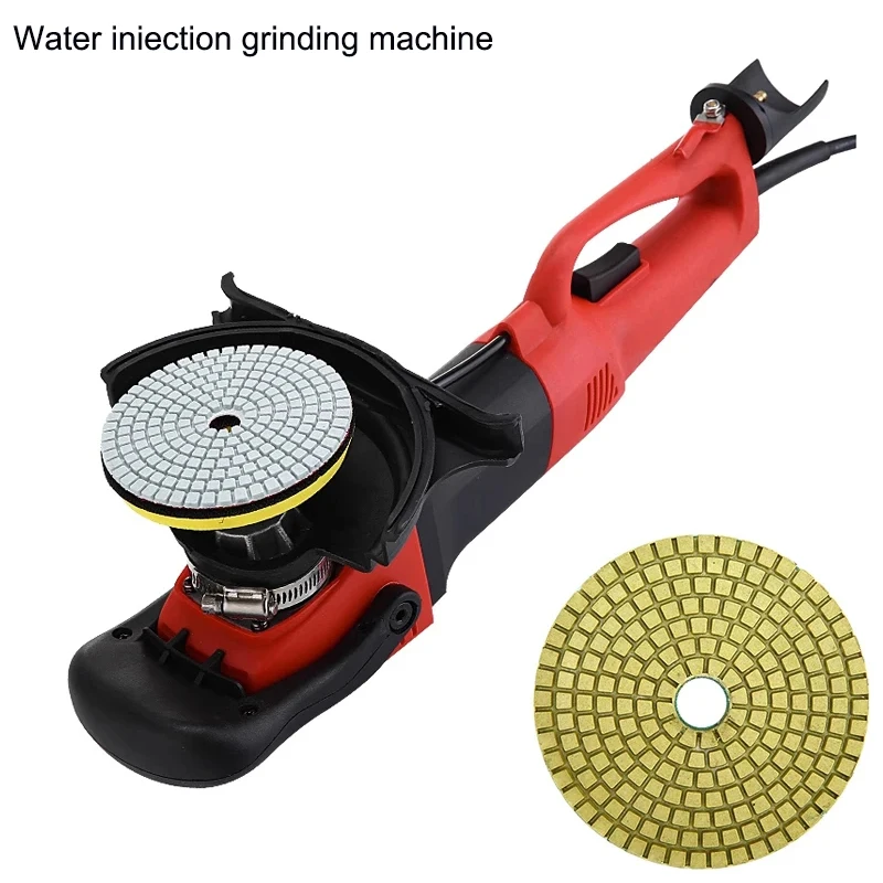 

Small 1200W Water Injection Polishing Machine Water Grinder Stone Marble Cement Floor Polishing Machine