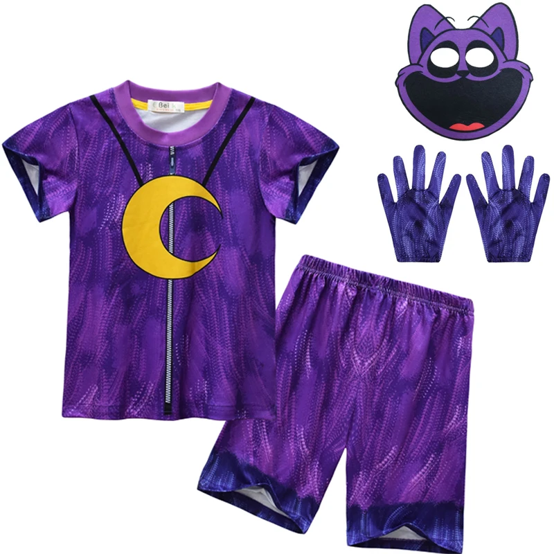 Costume Cosplay Bambino Set Completo Con Accessori – Vestito Carnevale Halloween – Taglie M/L/XL (120-150 Cm)