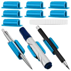 Pen Organizer for Desk Pen Holder for Desk Securely Hold Pens with Adhesive Design Opening Pen Holder for Office Teacher