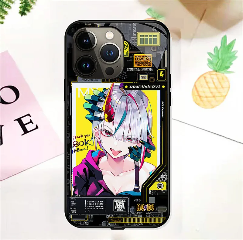

Стеклянные чехлы со светодиодной вспышкой для Samsung S22 S21 S20 Note 20 Ultra Plus A32 A52, светящиеся чехлы для телефонов с умным управлением