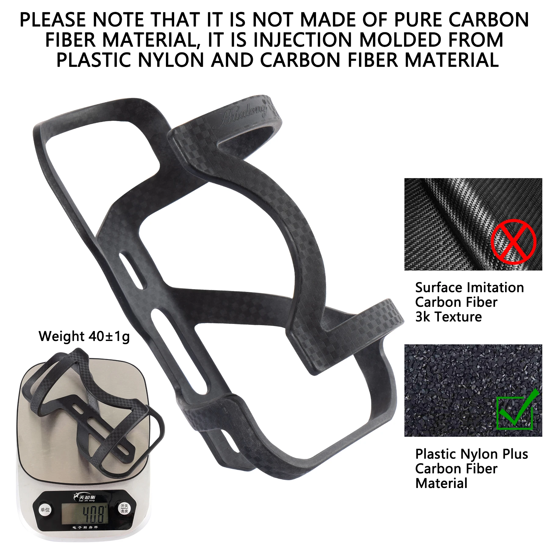 Bicycle water bottle cage hualong left right side load water bottle cage holder road mountain bike holder
