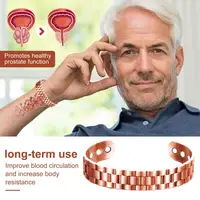 Magnetic Copper Prostate Wristband Prostate Bangle Circulation Enhancing Wristband Men Health Antioxidant Bracelet 1