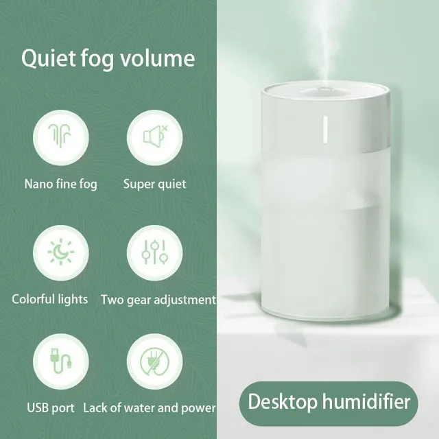 Portable Smart Humidifier for Home Car Oil USB Fresh Aroma Diffuser Mute Diffuser Machine Evaporative Humidifier - Image 6