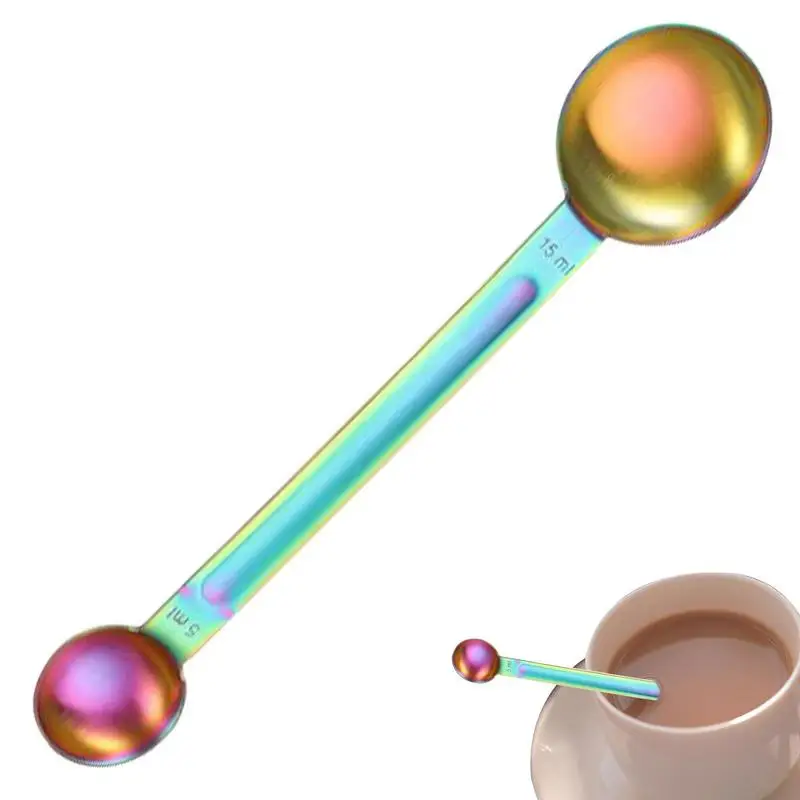Double Headed Stainless Steel Coffee Measuring Spoon