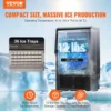 Commercial Ice Maker Machine  70lbs/24H Ice Maker Machine, 36 Ice Cubes in 12-15 Minutes 2