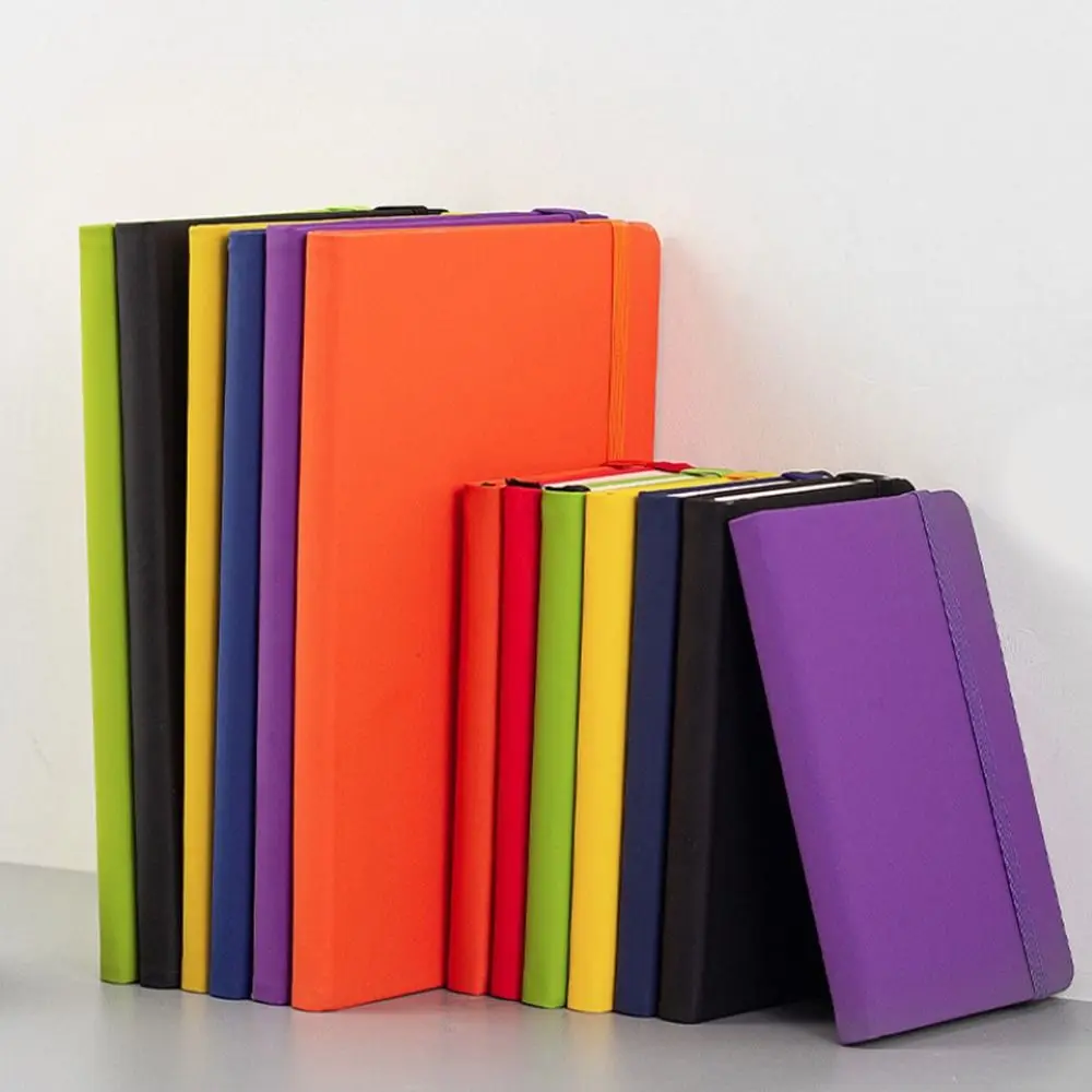 

New A5 A6 Notebooks for Writing Planners Notepad Work Travel Planner Colorful Notebook Hard Cover Diary Paper