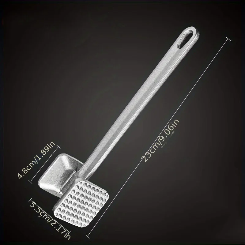 Meat Hammer Kitchen Steak Hammer Double sided Heavy Meat Tenderizing and Crushing Tool for Beef Chicken and Pork