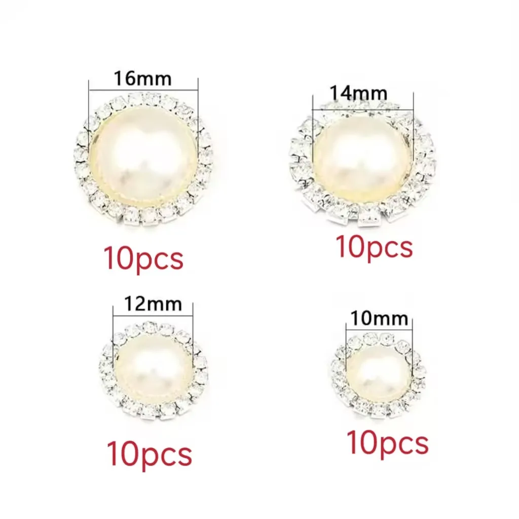 10-100 Stück/Lot Sonnenblumen-Strassperlen, runde, flache Strasssteine zum Nähen für Kleidung, Hochzeitsdekoration, Kopfschmuck – Detail 2