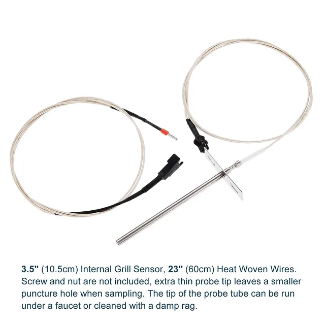 Rtd Magas Hőmérsékletű Bbq Szonda -Érzékelő Cserealkatrészek Az Összes Pit Boss 700 És 820 Sorozatú Fa Pelletrácsok Pellet Dohányzóihoz - Image 6
