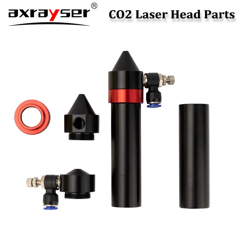 CO2 Laser Head Parts Air Nozzle Dia.20 FL 38.1/50.8/63.5/101.6mm Lens Tube Outer Diameter 25mm for CO2 Laser Engraving Machine - Image 5