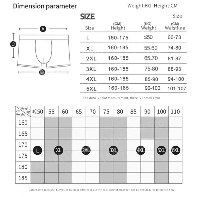 Cartelo Ice Silk Men Underwear 3A Grade Antibacterial Boxer Solid  Traceless Underpants Breathable Soft Elastic 3pcs Male pantie