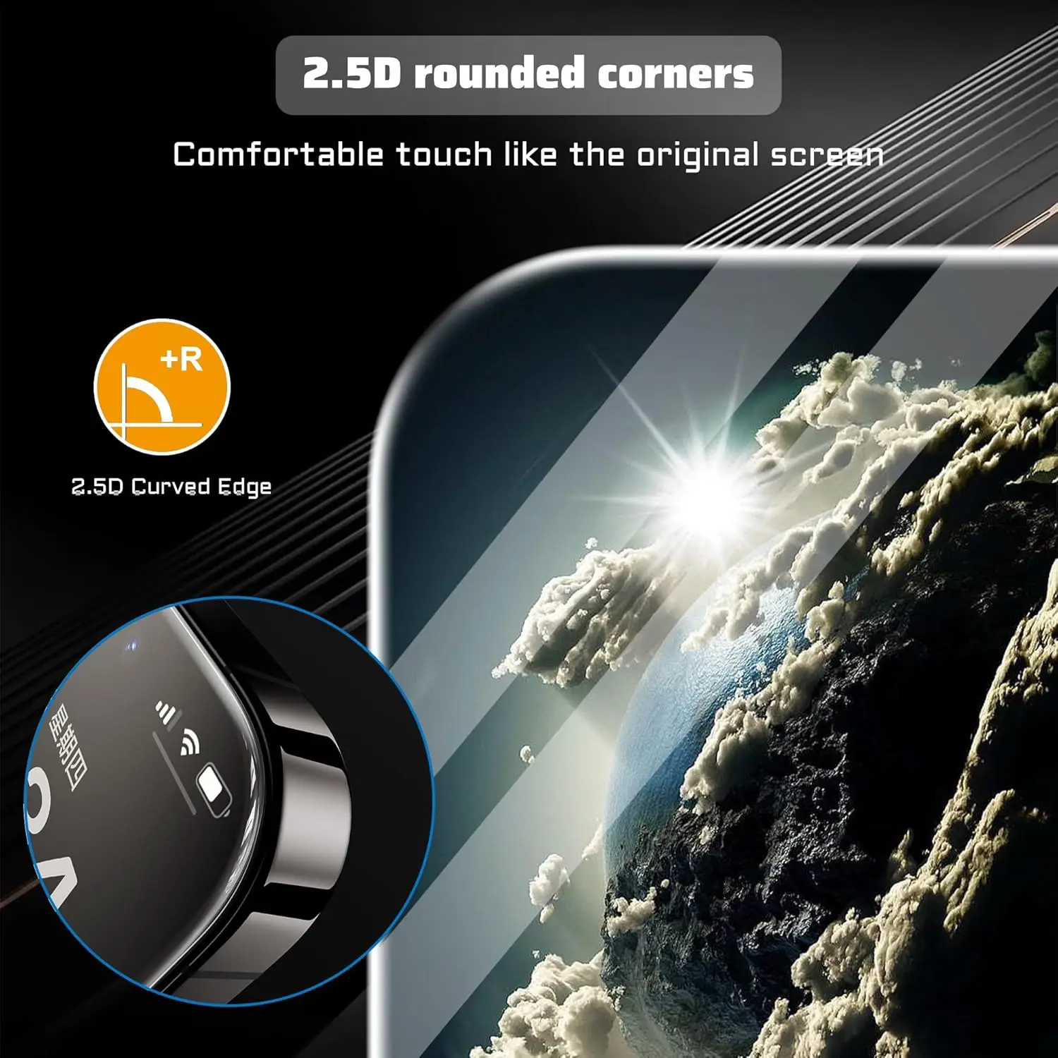 Premium Tempered Glass Screen Protector - Scratch-Resistant, Anti-Fingerprint, Ultra Clear Display Shield
