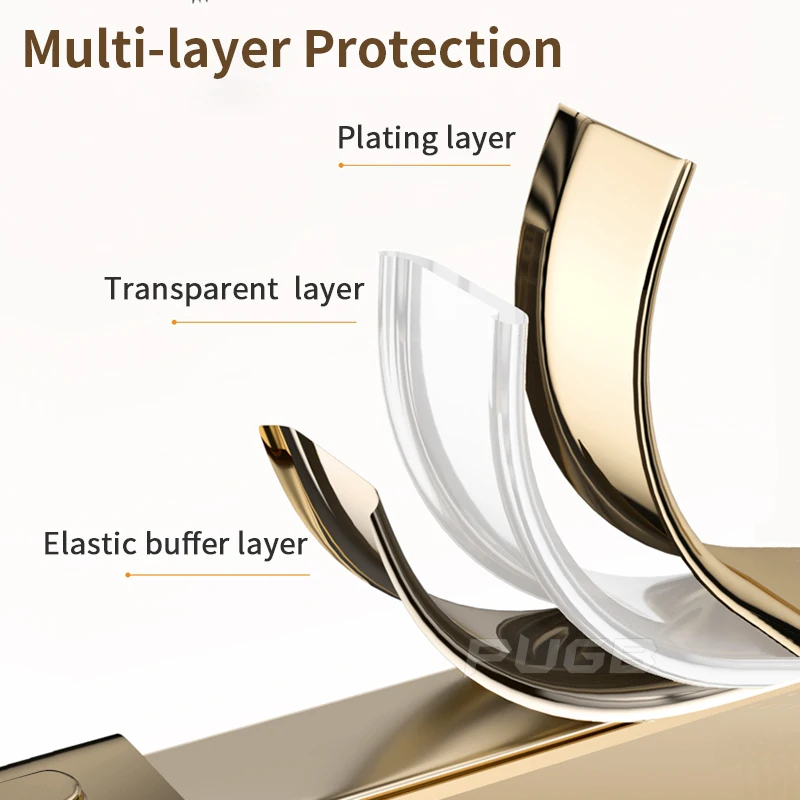 Luxury Soft Silicone Case for iPhone 13 12 11 Pro Max mini XR X XS Plating Square Frame Shockproof camera protect Clear TPU case