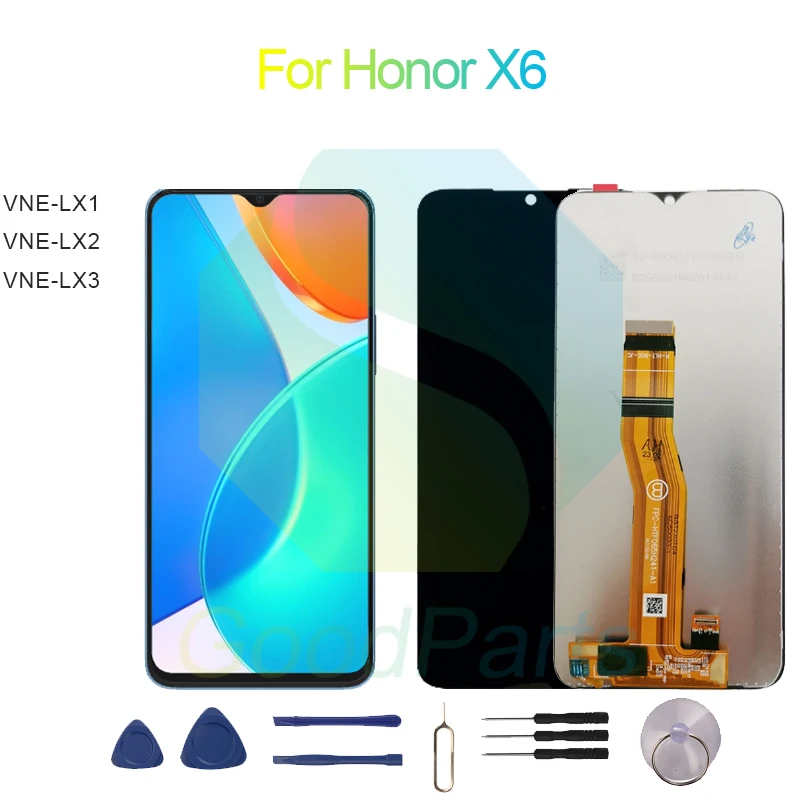

Для Honor X6 ЖК-дисплей для замены детской модели 6,5, Φ, Φ X6 ЖК-дисплей