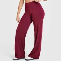 NCLAGEN Pantalon de sport SoftMotion à jambe droite pour femme, taille haute, pour yoga, gym, sensation seconde peau, pilates, course à pied 1