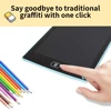 6.5/8.5/10/12Inch LCD Drawing Board Writing Tablet Digit Magic Blackboard Art Painting Tool Kids Toys Brain Game Child's Gift 4