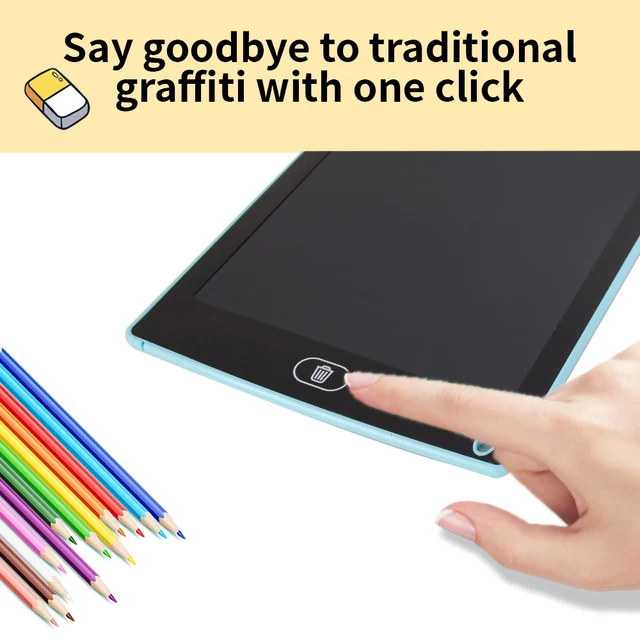 LCD Writing Tablet for Kids – 6.5 to 12 Inch Drawing Board 4
