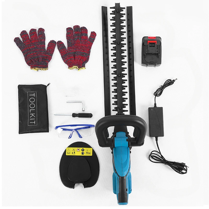 Lithium battery wireless greening tea tree leaf trimming hedge garden pruning saw electric household hedge trimmer 3