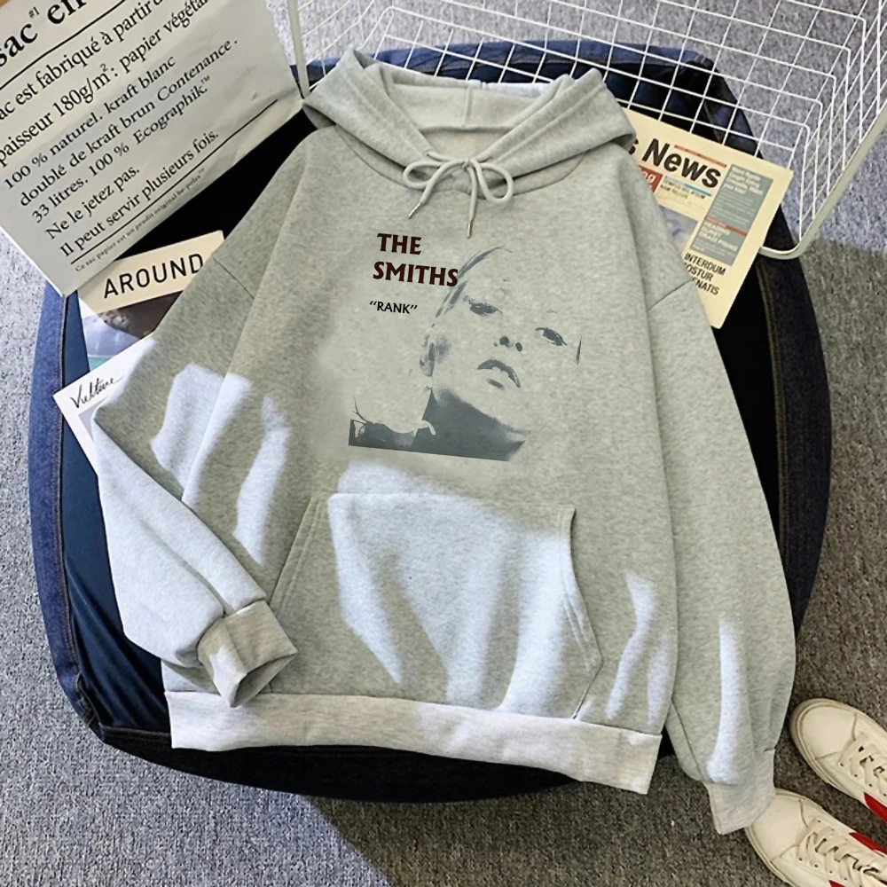 The Smiths Felpe Con Cappuccio Donna Streetwear Harajuku Divertente Pullover Invernale Tuta Maglione Invernale Femminile