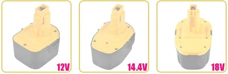 Description Picture 2 of itemDC9096 Car LED Working Lights Flashlights Electric Torch Spotlight Desk Reading Lamp For Dewalt 12V 14.4V 18V NiCad NiMH Battery