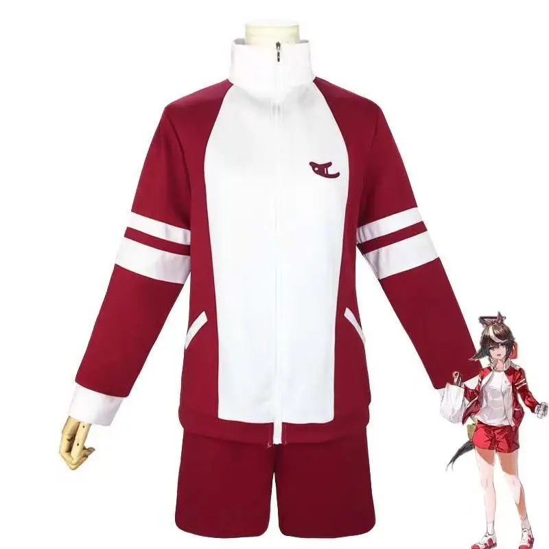 

Anime Uma Musume Pretty Derby Cosplay Costume Silence Suzuka Special Week School Uniform Women Sportswear Halloween Party Gifts